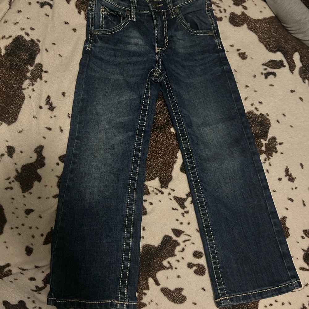 Dark Blue Denim Jeans